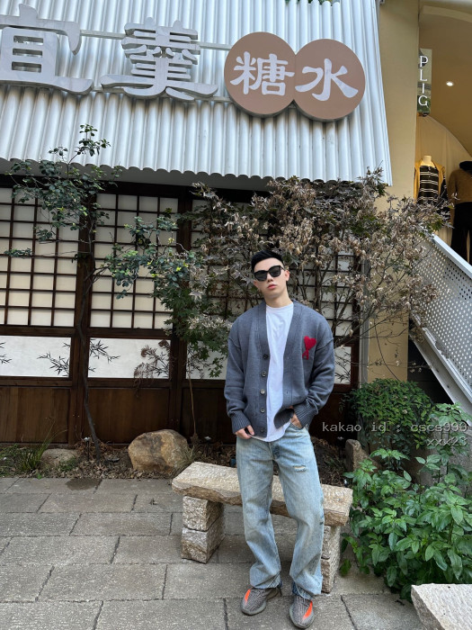 아미 파리 하트 자카드 가디건 스웨터 레플리카 미러급 SA급 S급 고퀄리티 하이엔드 최상급 의류 [남성여성공용] [셀럽] 10