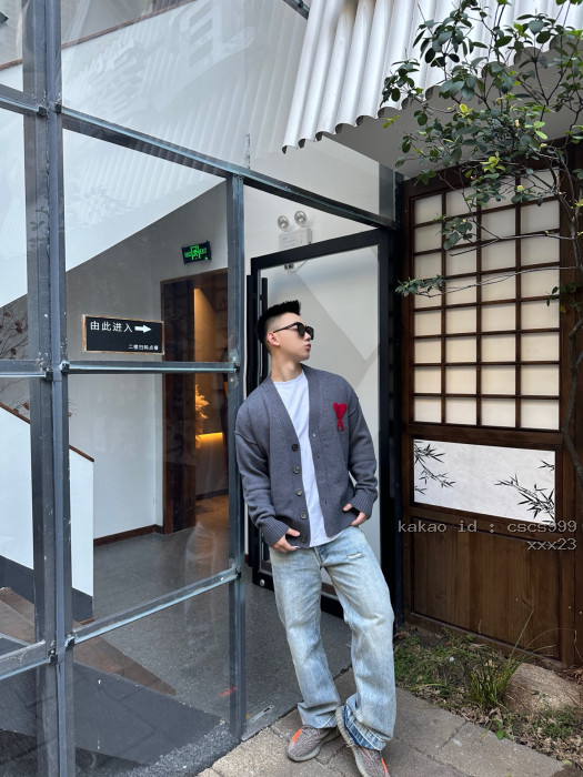 아미 파리 하트 자카드 가디건 스웨터 레플리카 미러급 SA급 S급 고퀄리티 하이엔드 최상급 의류 [남성여성공용] [셀럽] 13