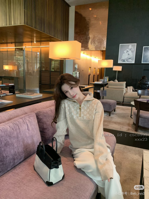 루이비통 SKI 스키 시리즈 프린트 긴팔 스웨터 레플리카 미러급 SA급 S급 고퀄리티 하이엔드 최상급 의류 [남성여성공용] [셀럽] 3