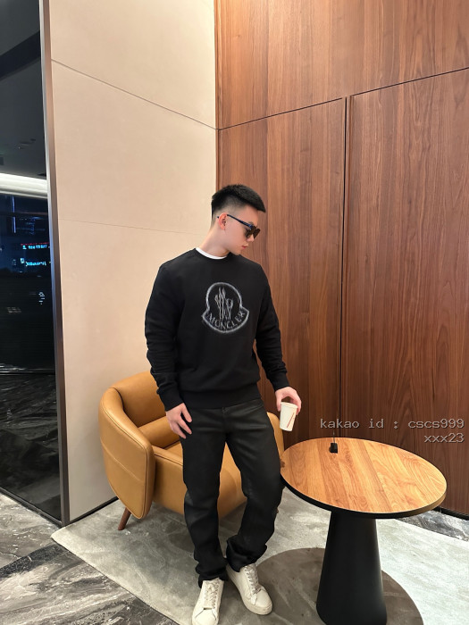 몽클레어 더블 프린트 스웨트셔츠 레플리카 미러급 SA급 S급 고퀄리티 하이엔드 최상급 의류 [남성여성공용] [셀럽]