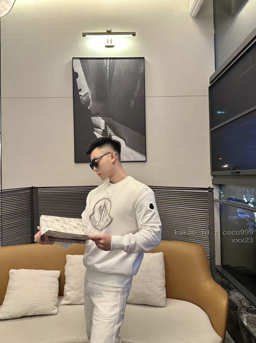 몽클레어 더블 프린트 스웨트셔츠 레플리카 미러급 SA급 S급 고퀄리티 하이엔드 최상급 의류 [남성여성공용] [셀럽] 3