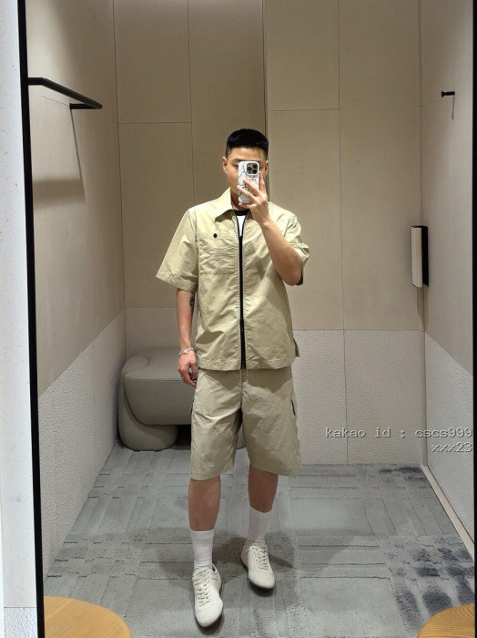 버버리 나이트 자수 칼라 풀집 셔츠 레플리카 미러급 SA급 S급 고퀄리티 하이엔드 최상급 의류 [남성여성공용] [셀럽] 3
