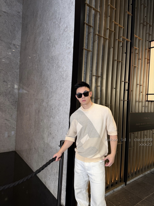 에르메스 파리 로고 자카드 반팔 티셔츠 레플리카 미러급 SA급 S급 고퀄리티 하이엔드 최상급 의류 [남성여성공용] [셀럽] 12