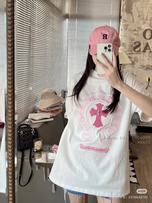 크롬하츠 십자가 자수 반팔 티셔츠 레플리카 미러급 SA급 S급 고퀄리티 하이엔드 최상급 의류 [남성여성공용] [셀럽] 13