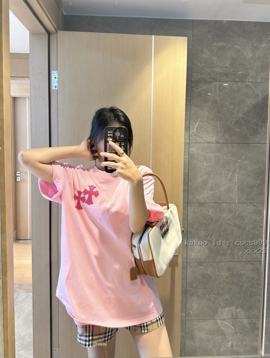 크롬하츠 십자가 자수 반팔 티셔츠 레플리카 미러급 SA급 S급 고퀄리티 하이엔드 최상급 의류 [남성여성공용] [셀럽] 11