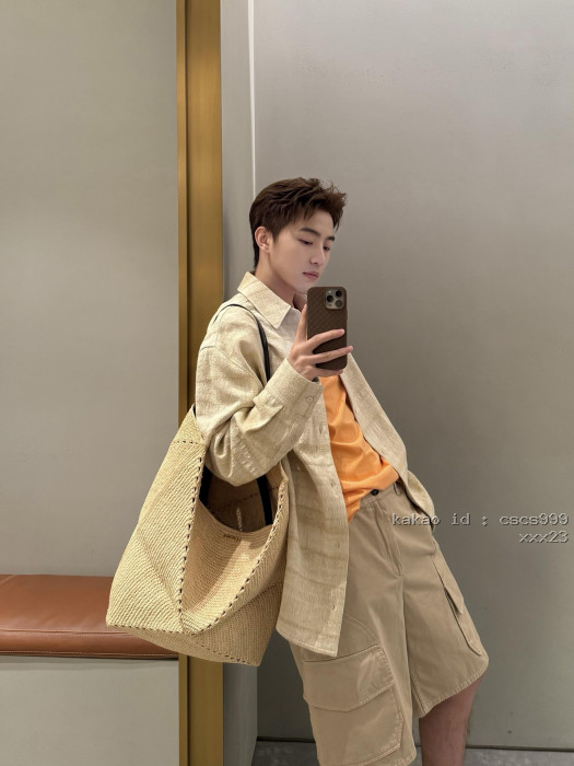 로에베 텍스처 자카드 자수 데님 셔츠 레플리카 미러급 SA급 S급 고퀄리티 하이엔드 최상급 의류 [남성여성공용] [셀럽] 3