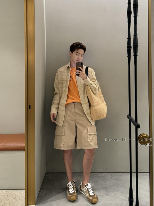 로에베 텍스처 자카드 자수 데님 셔츠 레플리카 미러급 SA급 S급 고퀄리티 하이엔드 최상급 의류 [남성여성공용] [셀럽] 4