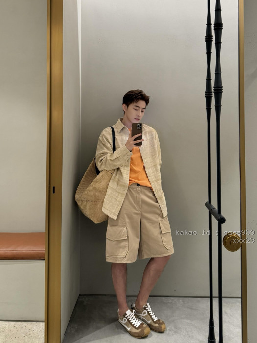 로에베 텍스처 자카드 자수 데님 셔츠 레플리카 미러급 SA급 S급 고퀄리티 하이엔드 최상급 의류 [남성여성공용] [셀럽] 2