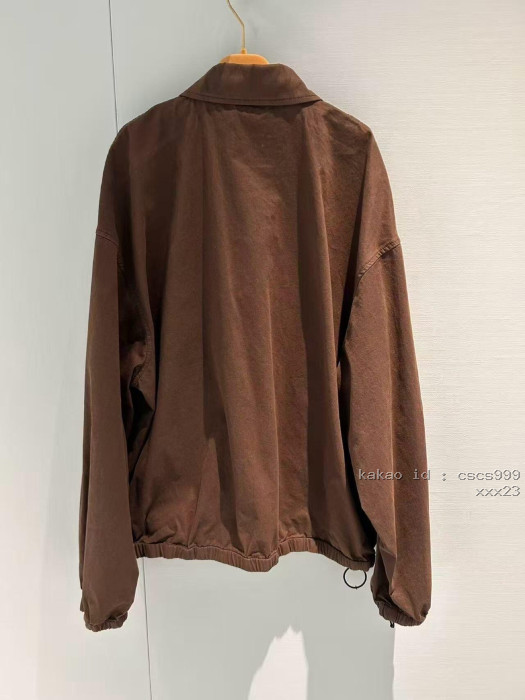 미우미우 코코아 브라운 라펠 집업 재킷 레플리카 미러급 SA급 S급 고퀄리티 하이엔드 최상급 자켓 의류 [여성복] [셀럽] 7