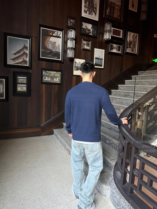 에르메스 파리 H자형 자수 스웨터 의류 [남성여성공용] [셀럽] 11