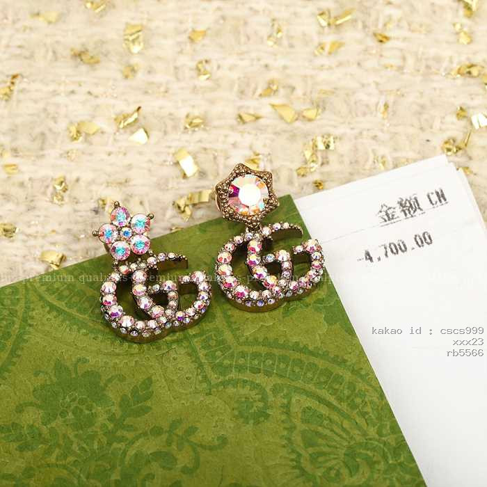구찌 더블 G 크리스털 귀걸이 악세사리 귀걸이 3