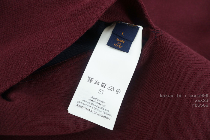 루이비통 컬러 블록 리버서블 하이넥 지퍼업 로고 재킷 의류 [남성여성공용] [셀럽] 14