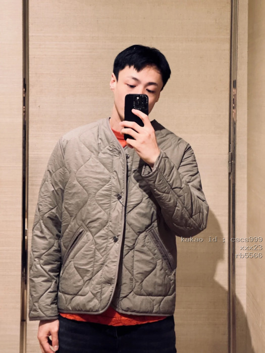 루이비통 모노그램 자카드 로고 퀼팅 안감 재킷 의류 [남성여성공용] [셀럽] 13